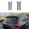 Боковые спойлеры-накладки на заднее стекло автомобиля Сплиттер Для VW Passat B8 B8.5 Наклейка-молдинг на боковую часть заднего стекла Глянцевый черный