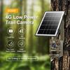 4G Солнечная HD-камера для ночной съемки на охоте с широкоугольным CMOS-сенсором и облачным хранилищем
