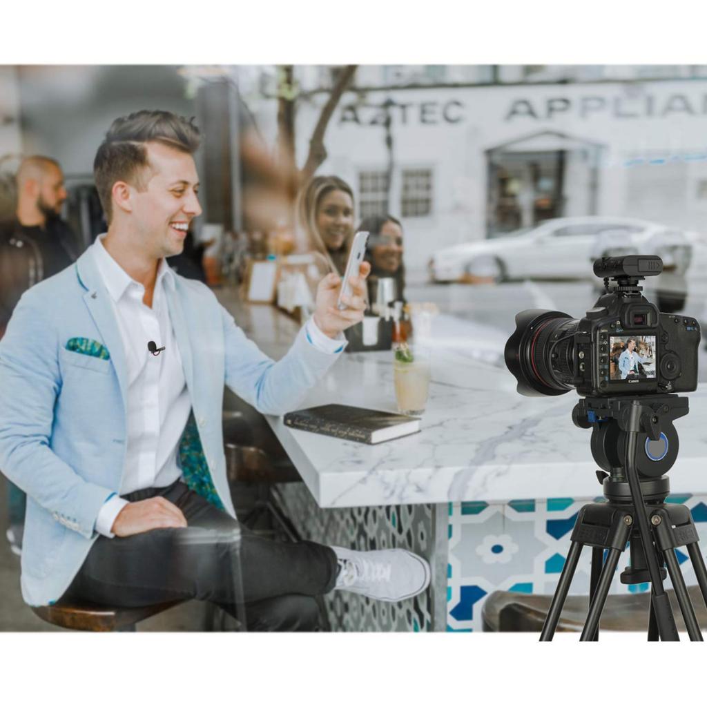 [Сертификация знака технического соответствия] BOYA BY-WM4 PRO K4-2.4GHz Беспроводная штыревая микрофонная система СтереоМонофоническая камера с переключением режима