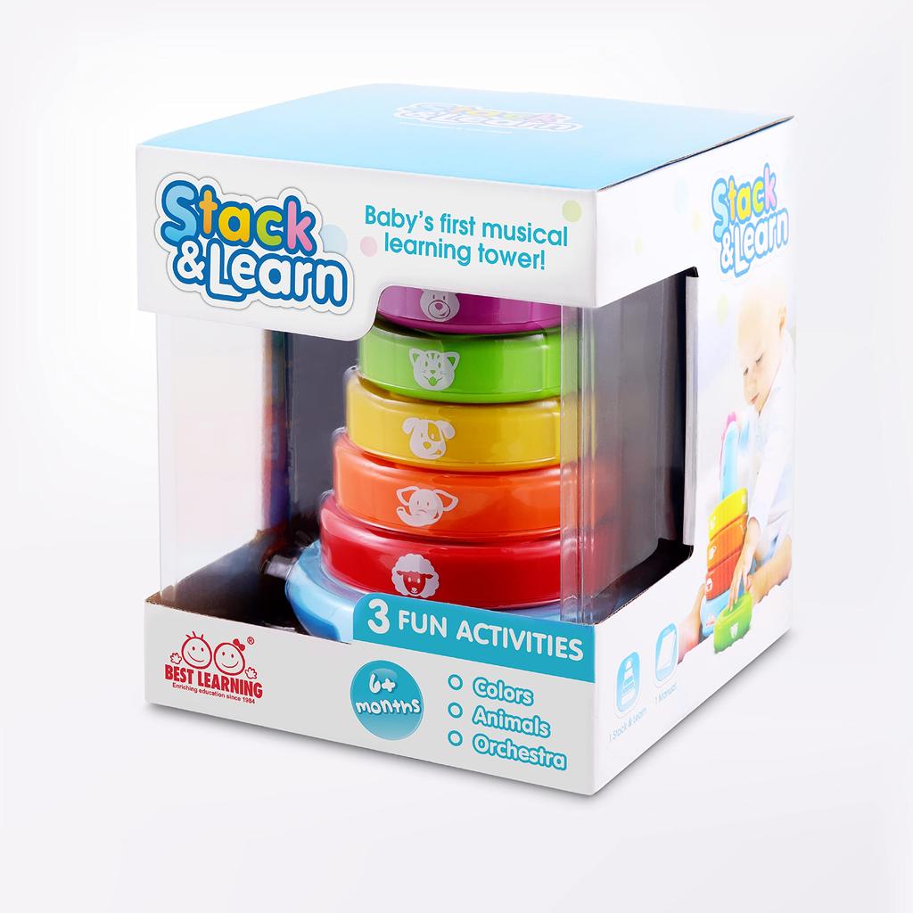 Лучший обучающий стек, обучающая деятельность, образовательная для детей старше 6 месяцев, идеальная игрушка в подарок для детей и - Игрушка. -