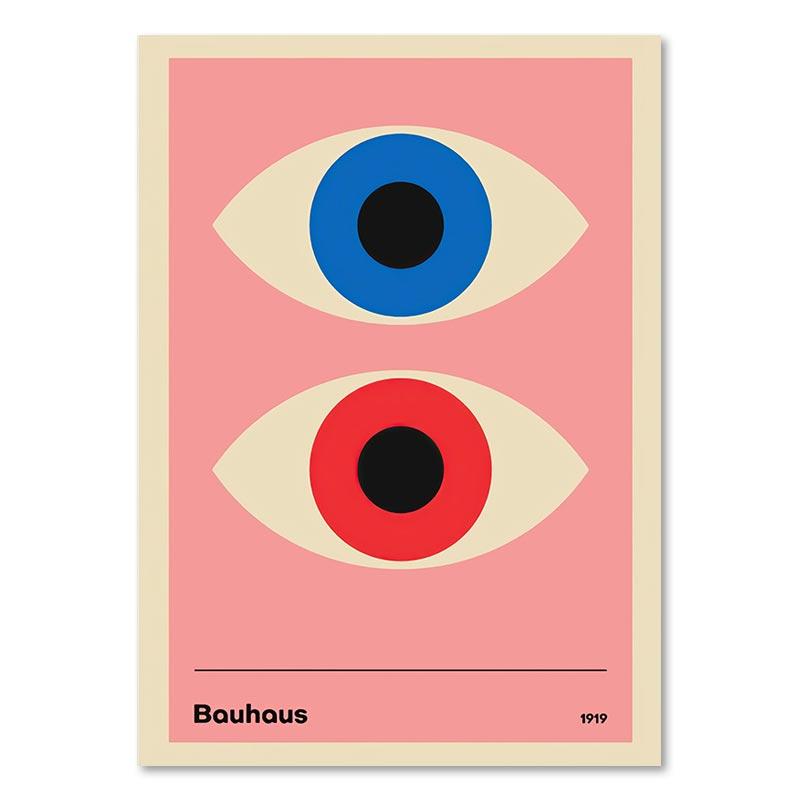 Абстрактные постеры и принты с геометрическими линиями в стиле Баухаус, модные современные скандинавские настенные картины на холсте, картины для декора гостиной