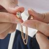 Alloy Strong Magnetic Brooch High Quality Silk Scarf Fastening Buckle  For Hijab Scarf