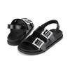 Barbara Women Leather Jewel Decoration Glitter Casual Sandals 2.5cm Bbj326