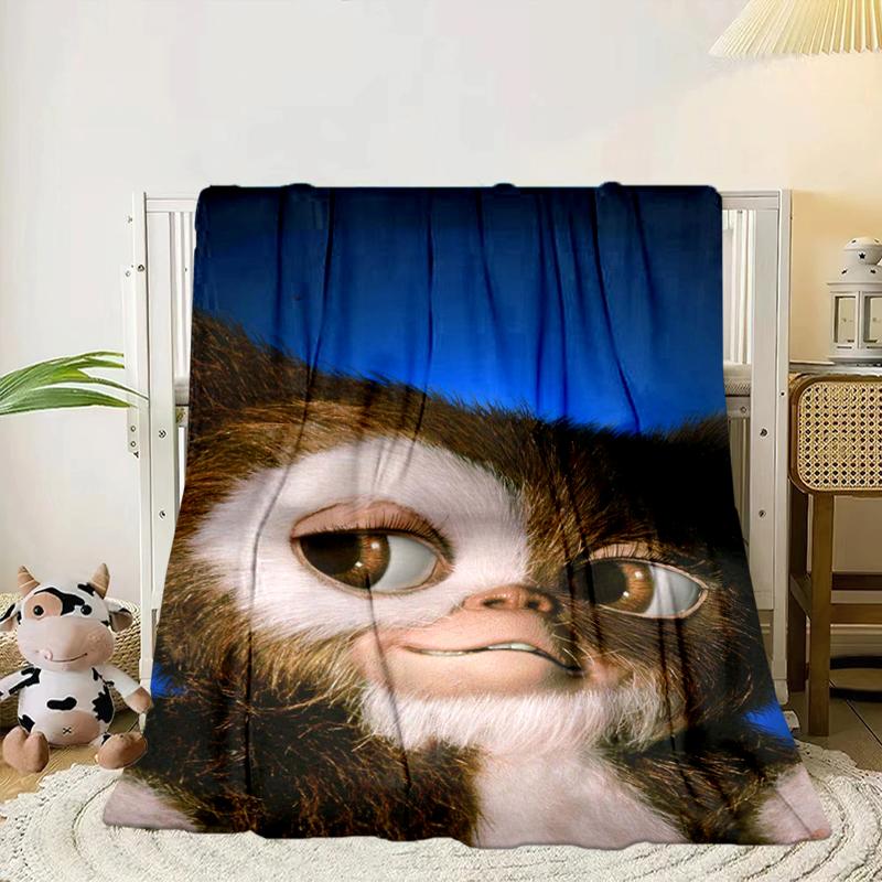 Mysterious Little Monster Blanket Flannel Blanket for bed, sofa, Camping, Hiking, Picnic Essentials, gift for family Fan gifts