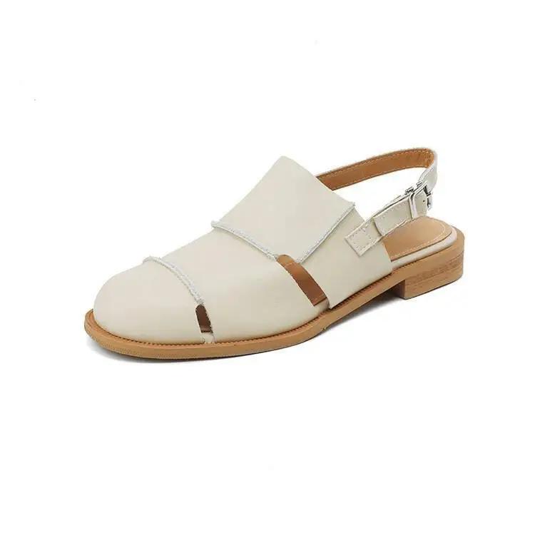 Мода Классические Женские Балетки Сандалии Дизайнерские Элегантные Туфли Лоферы Летние Слингбэки Новая Обувь Женская 2025 Тренд Мода Zapatos Lady
