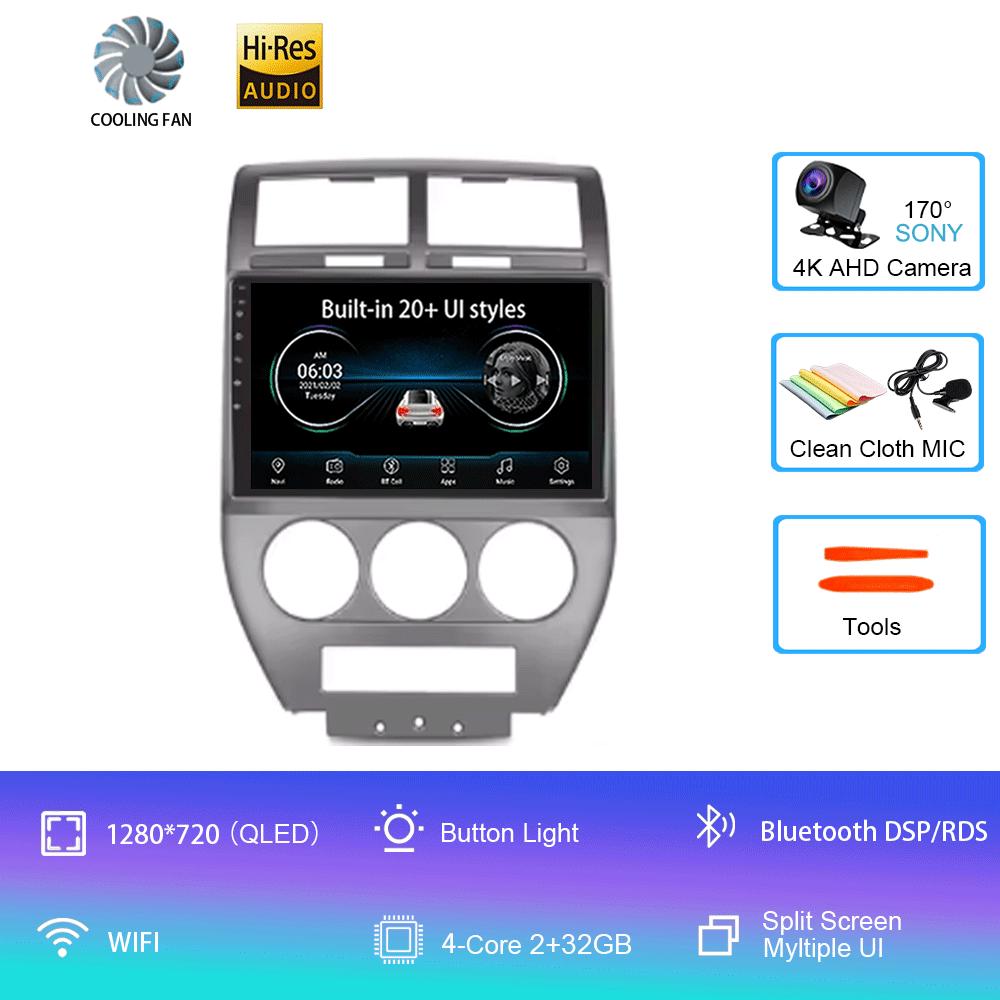 For Nissan X Trail 2 T31 2007-2015 5G WIFI 2 din Android 14 Car Radio Multimedia Video Player Autoraido Carplay 4G GPS