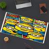 Minions Print Mouse Pad, for Keyboard Pad Laptop PC Mat for Office Home Use, Desk Decor, Perfect Birthday Gift for Gamers