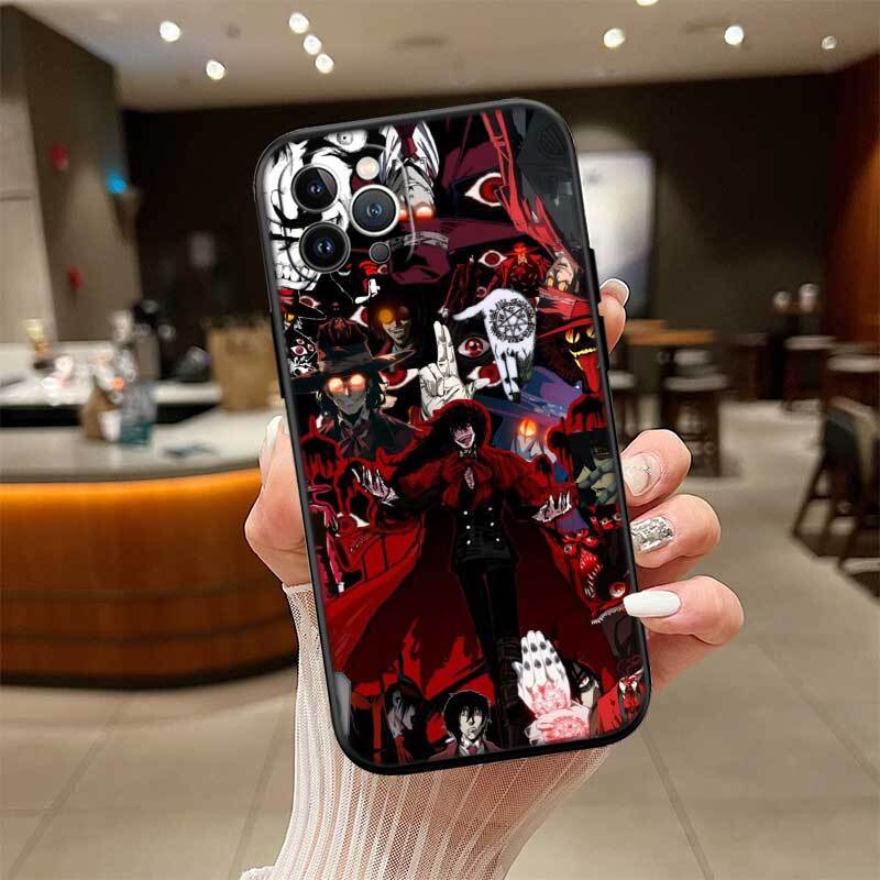 Чехол Hellsing для Samsung Note 20 10 S25 Plus Ultra Lite FE M20 M21 M30 M31 M51 A11 A26 A51 A52 A53 A56 A70 A71 A72 A73