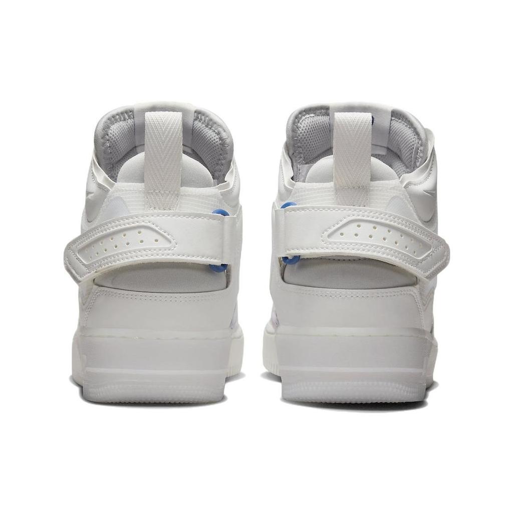 Nike Air Force 1 Mid React Summit White Men Sneakers Grey-Fog Barely-Grape DQ1872-101