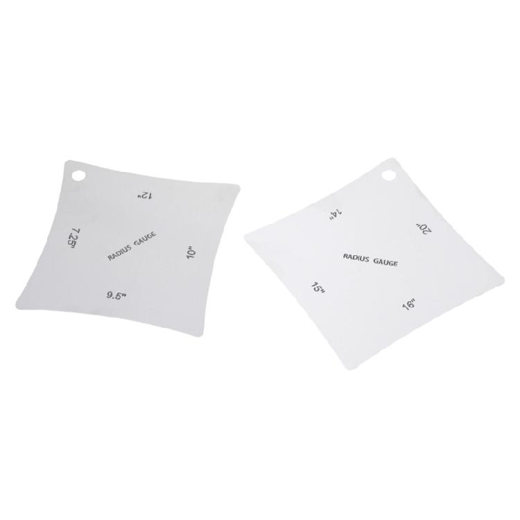 Высокоточные измерители радиуса грифа гитары с гладким дизайном предотвращают царапины, подходят для настройки и обслуживания