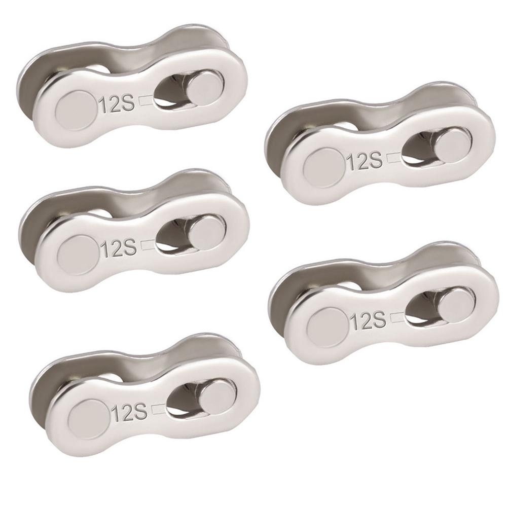 5 пар Соединительные звенья Быстрые замки Соединитель Велосипедная цепь Пряжка велосипедной цепи 6/7/8/9/10/11/12 скоростей