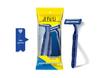 Two-Layer Disposable Hotel Razor: Clog-Free, Quick & Convenient for Business Trips