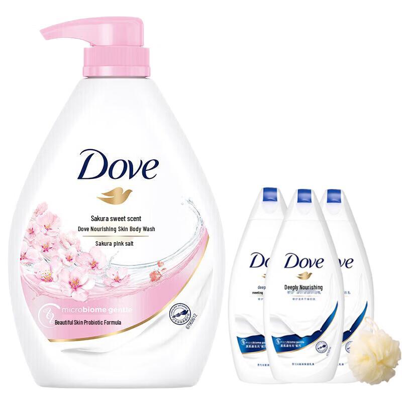 Dove Cherry Blossom Sweet Scent Body Wash & Value Packs