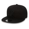 New Era 9Fifty MLB New York Yankees Cap, Black/Black, Size S/M