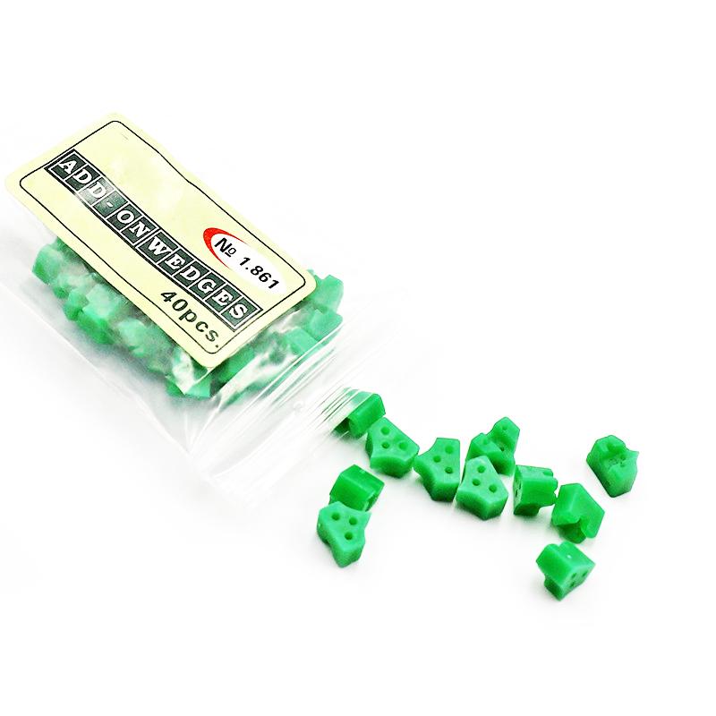 Стоматологические клинья Резиновые TOR VM Дельта-образные силиконовые дополнительные клинья № 1.861