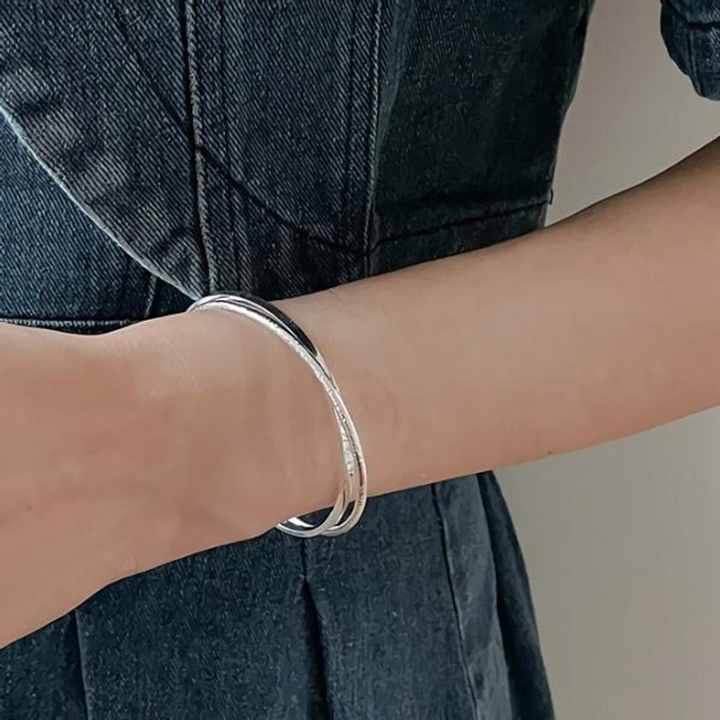 Женский многослойный браслет с жемчугом и блеском, однотонный, для активного образа