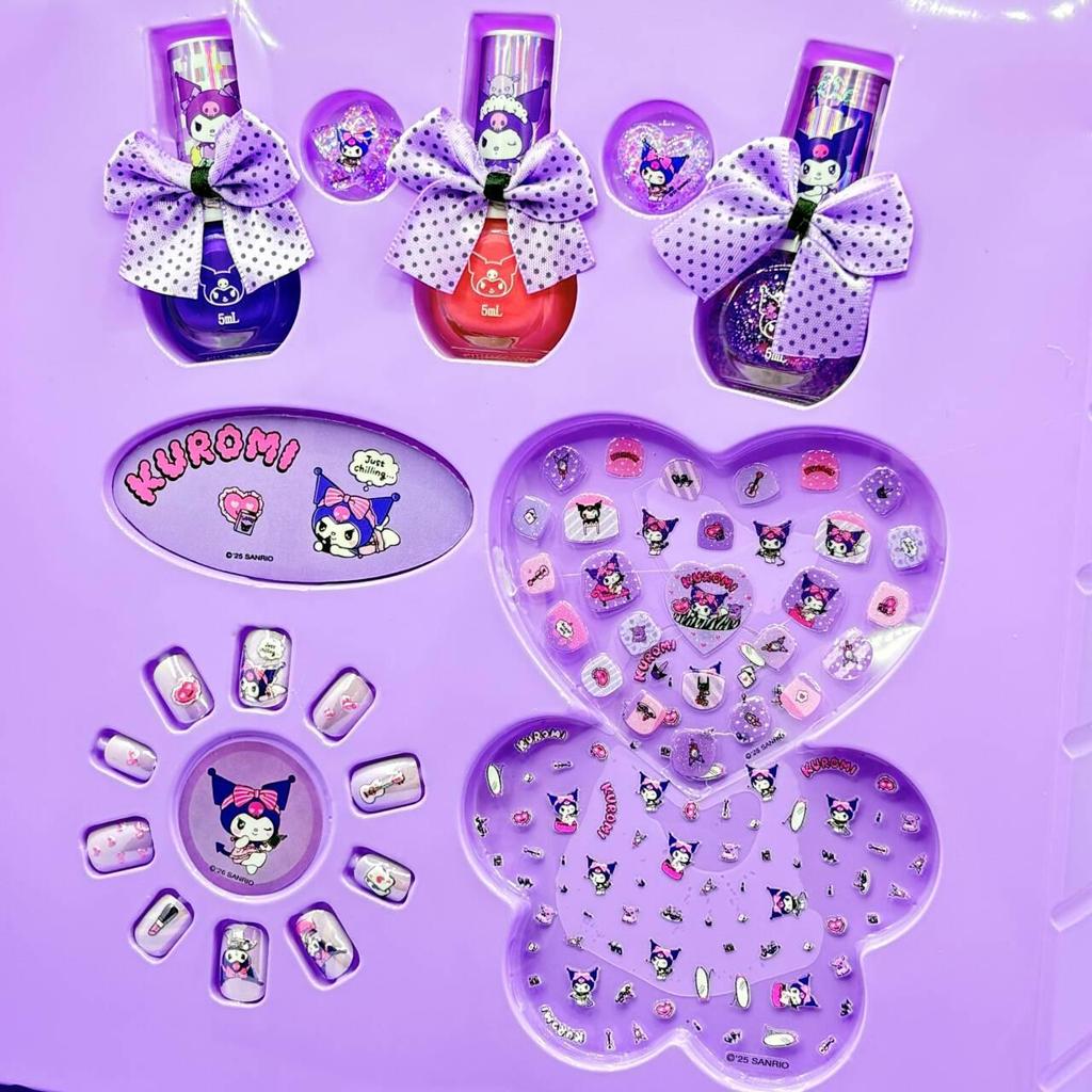 Оригинальный подарочный набор для девочек Sanrio 'Сделай сам' для нейл-арта
