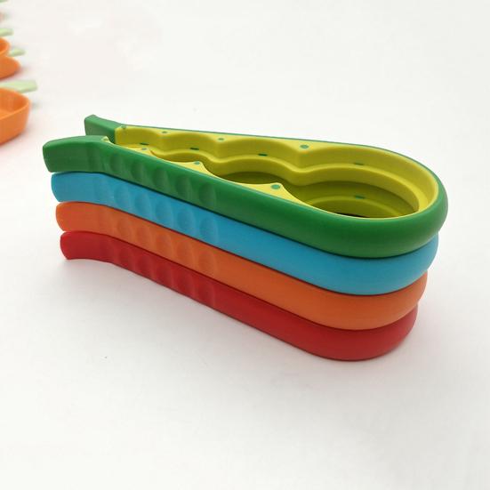 Yousheng Bottle Opener Cap Twister Four-in-One Jar Lid Opener Anti-Slip Grip Easy Twist Off Caps Multiple Colors Kitchen Gadget