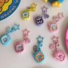 Дизайн Анимация Тамагочи Брелоки Коллекция Персонажей Sanrio My Melody Cinnamoroll HelloKitty Фигурка Брелок Очаровательный Подвеска Детский Сюрприз