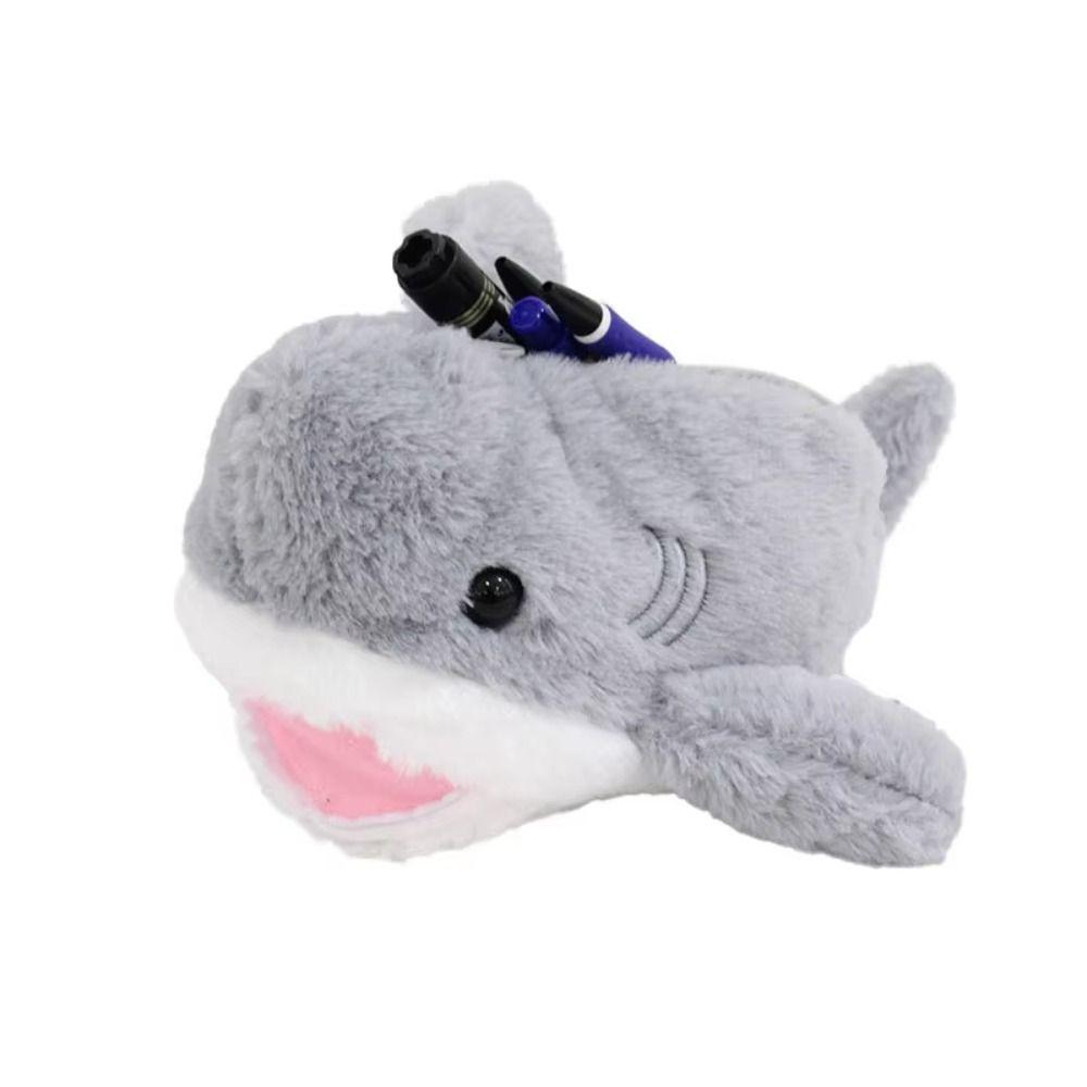 Большая вместительная сумка для карандашей с рисунком, портативная пушистая сумка для карандашей для подростков, девочек и мальчиков