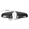 2 PCS Rearview Mirror Cover For Bmw  Series 1 2 3 4 X M 220i 328i 420i F20 F21 F22 F23 F30 F31 F32 F33  X1