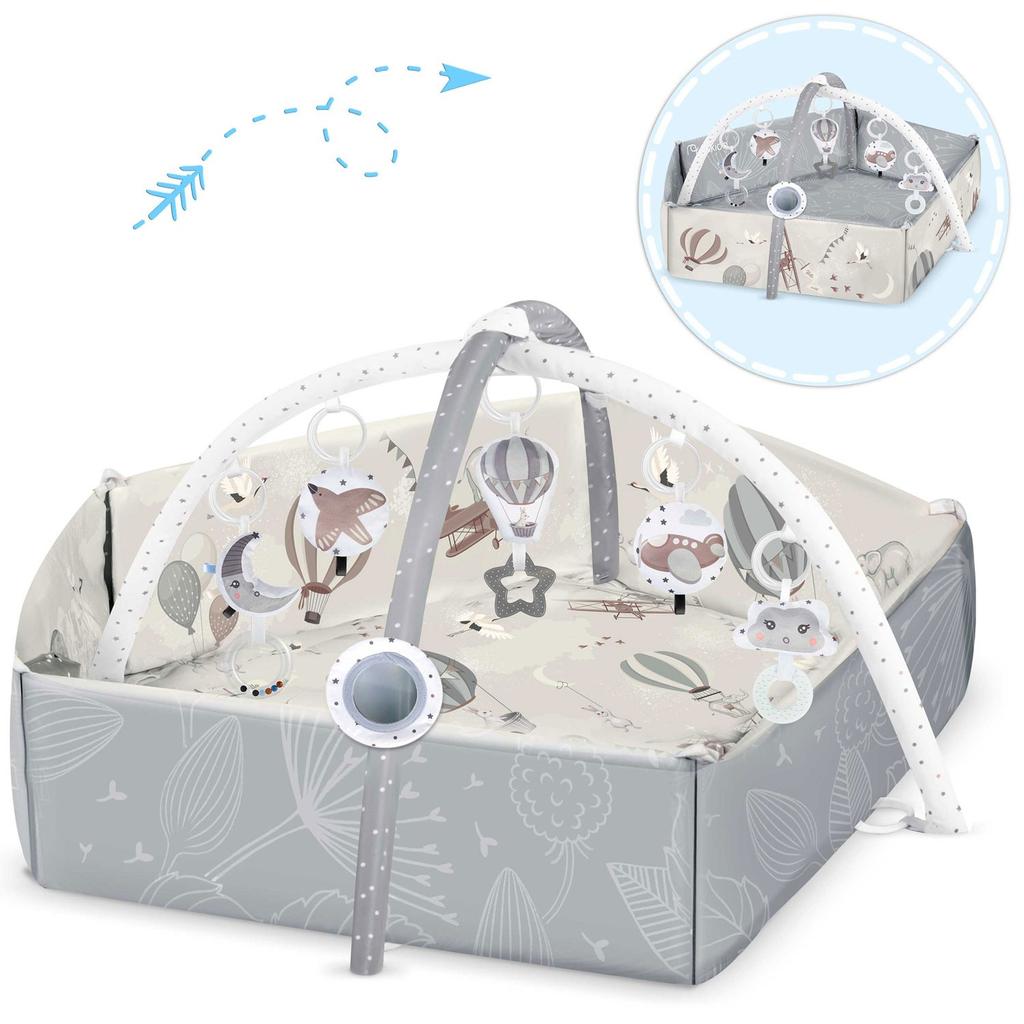 Large Interactive Educational Mat Nukido Balloons