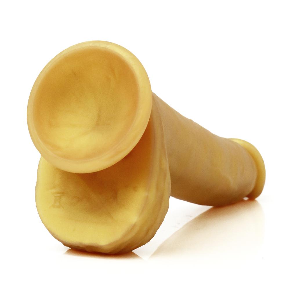 Силикагель Супер Кожа Силиконовый Реалистичный Фаллоимитатор Мягкая Присоска Большой Огромный Страпон Пенис Член Взрослые Секс-Игрушки для Женщин Женский Мастурбатор