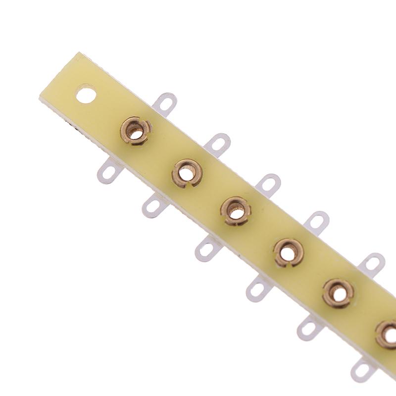 1 шт. 8-контактная клеммная колодка Fr4 Tag Strip Turret Generic Fr Hifi Vintage Amp Diy