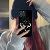 Красочный милый чехол для телефона «Ведьма и кот» для IPhone 14 13 11 12 Pro 8 7 Plus X 13 Pro MAX XR XS MINI SE 2020, черные чехлы