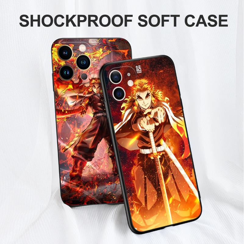 Black Tpu Case For Motorola Moto G52 G42 G60 4G G60S G71 G9 Play Plus Power One 5G Ace Rengoku Kyoujurou