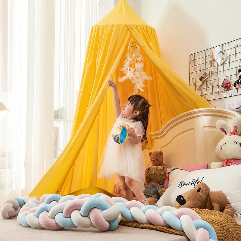 Kids Mosquito Net Baby Crib Curtain Girl Princess Hanging Bed Canopy Home Decoration Living Corner Play Reading Nook Room Decor