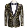 Men's Floral Dress Suit Luxury Embroidered Wedding Blazer Dinner Tuxedo Jacket