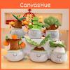 Adorable Office Plant Plush Toy Cute Buddha Style Potted Doll For Gift Giving