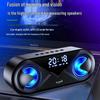 Портативная Bluetooth-колонка CooCooer Y02 со светодиодным дисплеем, штекер CN (адаптер в комплекте)