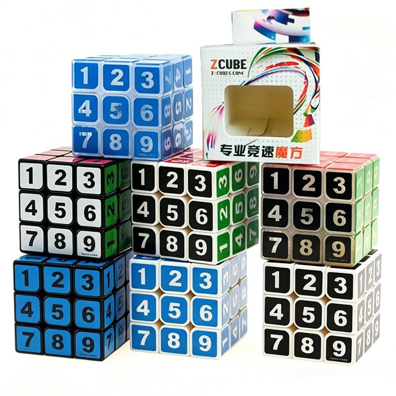 Игрушки Скорость Образовательный Куб 3x3x3 Периодическая Таблица Стрелки Направление Число Буквы Решение Задач Головоломка IQ Испытание