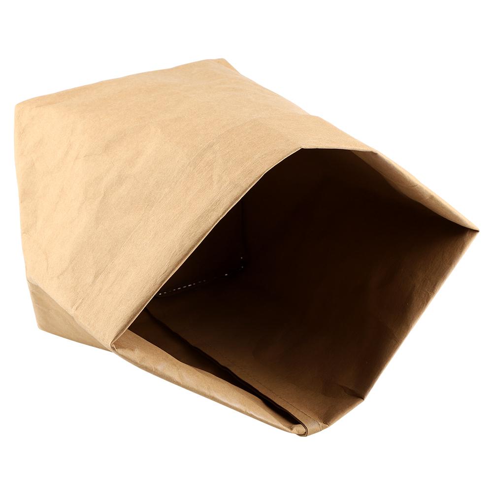 Kraft Paper Bag Flower Plant Pot Cover Container Multi functional Storage Pouch (25*25*40cm)
