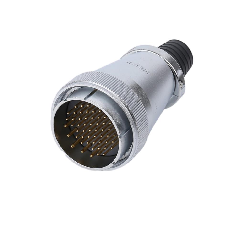 WEIPU WS55 TQ/ZQ M55 Waterproof Automotive Wire Connector Panel Mount 4 7 40 53 61 Pin 50A 150 Amp Electrical Power Connectors