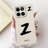 New Fashion Letter Phone Case For Honor X6a Plus HonorX6a Soft Silicone Shockproof Cover For Honor X6a X 6a Plus Cases Bumpers