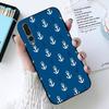 Stripes Anchor Boat Ship Wheel Phone Case for Huawei Honor 10 I 8X C 5A 20 9 10 30 Lite Pro Voew 10 20 V30