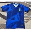 Brazil National Team Retro Soccer Jersey Men Women Short Sleeve Performance Sportswear Cycling Running Fitness
