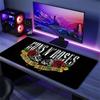 Коврик для мыши Guns N' Roses, Большой игровой коврик для стола, Нескользящий коврик XXL для мыши для ноутбука и планшета, Игровой коврик для мини-ПК со прошитыми краями
