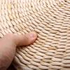 Handmade Round Straw Weave Pillow Floor Yoga Zen Chair Seat Mat Cushion Pad