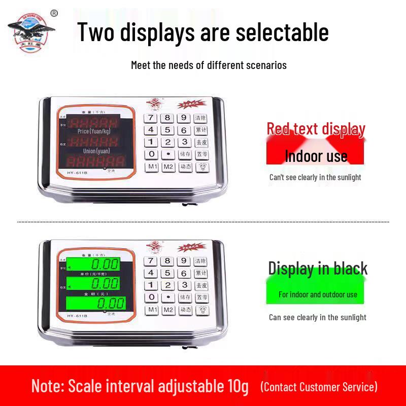 Электронные весы: 300 кг Коммерческая и 100 кг Бытовая платформа для овощей