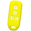[ИКТ] Силиконовый чехол для смарт-ключа для автомобилей Honda, сдвижной тип, 4 кнопки, желтый /
