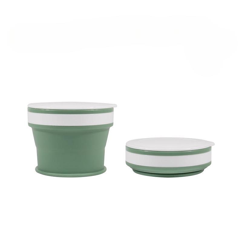 Силиконовые складные чашки, выдвижная кофейная чашка для путешествий, кемпинга, портативный стакан для полоскания горла