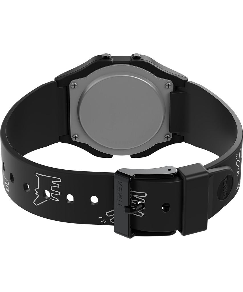 Часы Timex Uni Keith Haring Easy Reader 40 мм, черные/цифровые/черные.
