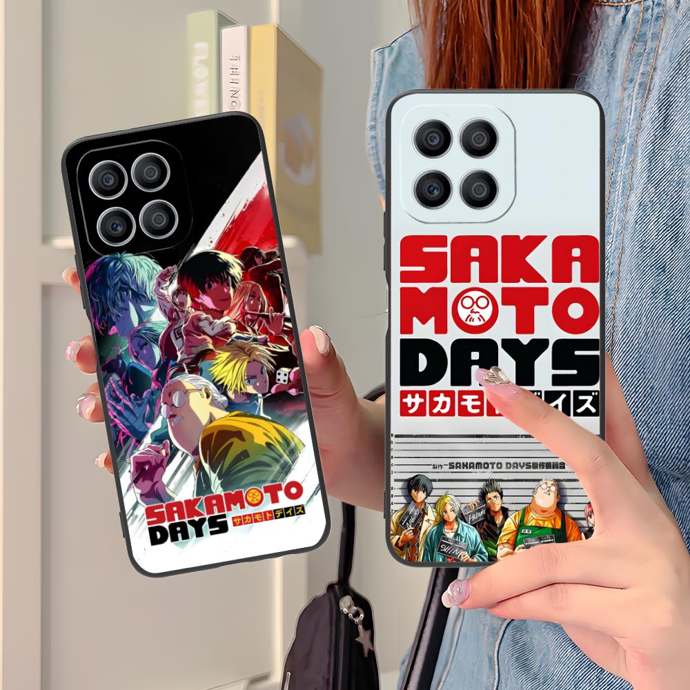 Чехол для мобильного телефона Sakamoto Days для Honor 90 80 70 60 50 30 20 10 9 8 7 Pro S SE Lite 5G Цветной Печатный Чехол Красивый Чехол