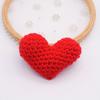 Полуфабрикаты в форме сердца Аксессуары Ручная работа Вязание крючком Шерсть Хлопок Вязание Персиковое сердце Одежда Обувь Носки Шарф Аксессуары Аксессуары Аксессуары