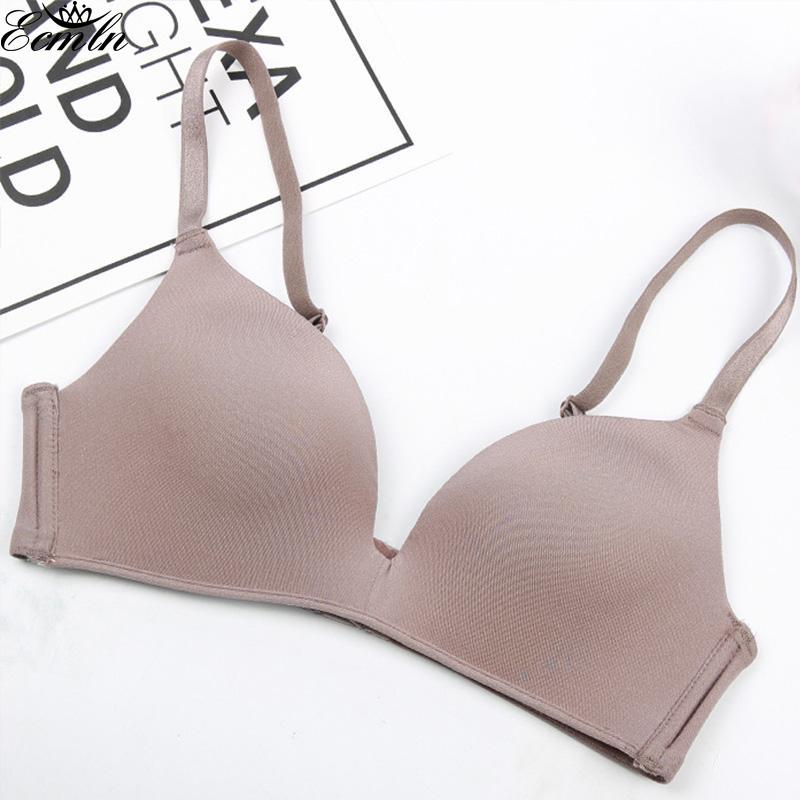 Женский бюстгальтер Push Up Поддерживающие бюстгальтеры Бесшовные бюстгальтеры на косточках с глубоким вырезом Мягкие удобные Inbarely Bras