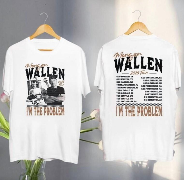 Morgan Wallen I'm The Problem Tour 2025 T-Shirt, Morgan Wallen Concert 2025, Mor